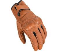 Macna Guanti da moto Bold traforati in pelle Marrone XL