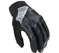 Macna Obtain Leather Guanti da moto, grigio-beige, taglia XL per maschi