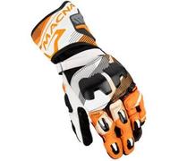 Guanti In Pelle Macna Powertrack 2.0 Grigio Arancione M