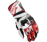 Macna Powertrack 2.0 Leather Gloves Rosso M