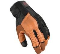 Guanti In Pelle Macna Ulmex Nero Scuro Arancione S