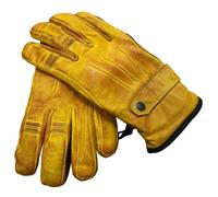 Guanti In Pelle Marroni Vintage Old Classic Per Moto Chopper Bobber