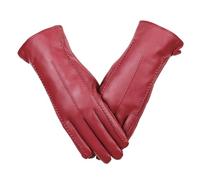 Guanti In Pelle Per Donne, Foderati In Pile Antivento Per Riscaldare Le Mani, Guanti In Pelle Invernali Per Donne, Per Guidare, Scrivere Messaggi Di Testo, Andare In Bicicletta, Equitazione, Escursion