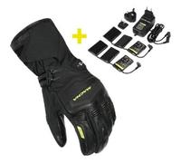 Guanti In Pelle Riscaldati Macna Azra Kit 12V 3A Nero M