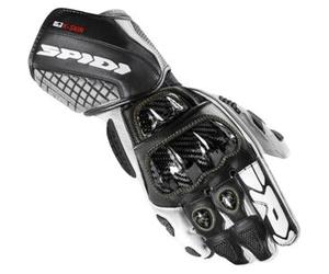 Guanti In Pelle Spidi Carbo Kangaroo Nero Bianco 3XL