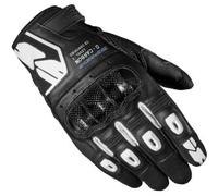 Guanti In Pelle Spidi G-Carbon Nero Bianco 3XL