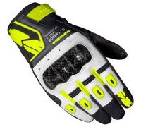 Guanti In Pelle Spidi G-Carbon Nero Giallo Fluo 3XL