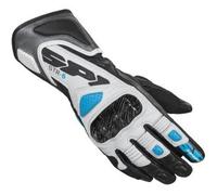 Spidi STR-6, guanti donna XS male Nero/Bianco/Azzurro
