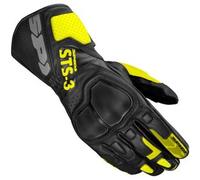 Spidi STS-3 Guanti da moto, nero/giallo, Taglia L