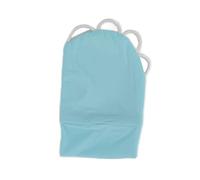 Guanti in seta di ghiaccio a mezzo dito, guanti con protezione UV e schermo solare per uomini e donne, guanti traspiranti per sport all’aperto con sensazione di tocco fresco per ci (L mano destra)