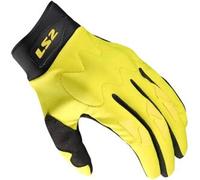 LS2 Helmets Guanti da moto Hiker H-V in tessuto Giallo M