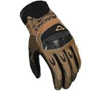 Macna Rocco Guanti da moto, nero-marrone, taglia S per maschi