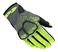 Spidi Cross Knit, guanti XXL male Grigio/Nero/Giallo Fluo