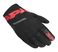 Guanti In Tessuto Spidi Flash H2out Nero Rosso M