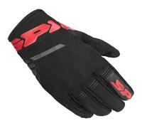Guanti In Tessuto Spidi Flash H2out Nero Rosso XXL