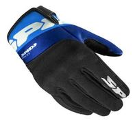 Guanti In Tessuto Spidi Flash-Kp Bianco Blu M