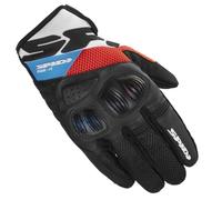 Guanti In Tessuto Spidi Flash-R Evo Rosso Azzurro S