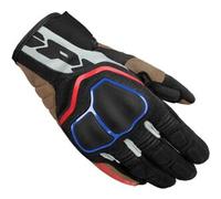 Spidi Sport-GT Guanti da motocicletta, bianco-rosso-blu, taglia M per maschi