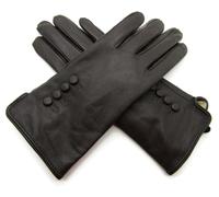 Guanti In Vera Pelle Per Donne Premium Alta Super Morbidi Foderati Per Inverno