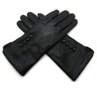 Guanti In Vera Pelle Per Donne Premium Alta Super Morbidi Foderati Per Inverno