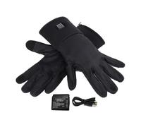 Guanti Interni Riscaldati Muffole Ricaricabili Con Touchscreen 2500mAh | Sottoguanti Invernali Con Riscaldamento Rapido per Guida, Pendolarismo, Sport All'Aperto, Ciclismo, Sci, Motociclismo, Camp