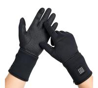 Guanti Interni Riscaldati Muffole Ricaricabili Con Touchscreen 2500mAh | Sottoguanti Invernali Con Riscaldamento Rapido per Guida, Pendolarismo, Sport All'Aperto, Ciclismo, Sci, Motociclismo, Camp