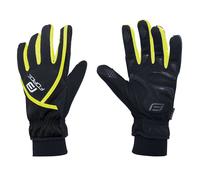 Guanti invernali bici da corsa FORCE ULTRA TECH fluo - Taglia: L
