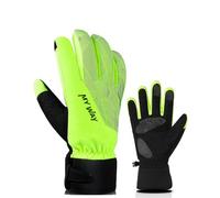 Guanti invernali da ciclismo uomo e donna, guanti da sci, impermeabili, touch screen, antiscivolo, per corsa, guida, ciclismo