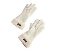 Guanti Invernali Da Donna Con Touchscreen, Guanti Foderati In Pile | Guanti Da Esterno For La Stagione Fredda For Guidare E Andare In Bicicletta Contro Il Vento E Il Freddo(Beige)
