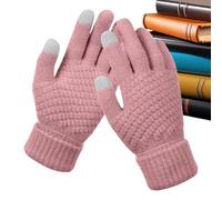 Guanti invernali da donna, termici, antivento, antiscivolo, caldi, per la stagione fredda, per ciclismo, corsa, sport, campeggio, pesca, escursionismo, attività all'aperto, viaggi, lavoro