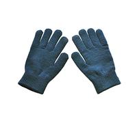 Guanti invernali freddi da donna e da ciclismo, spessi e caldi da uomo, in lattice, colore blu chiaro, taglia unica