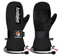Guanti invernali, guanti da sci antivento impermeabili da uomo e da donna Fazitrip con l'idea di isolamento Thinsulate 3M per sci, snowboard, ciclismo e altri sport invernali