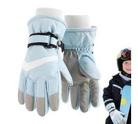 Guanti invernali per bambini, guanti caldi e impermeabili | Guanti da snowboard isolanti | Guanti caldi regolabili, accessori invernali per attività interne ed esterne
