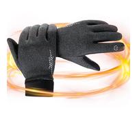 Guanti invernali per touch screen, guanti invernali unisex - Guanti per freddo Guanti termici antivento toccabili, caldi e riflettenti per il lavoro nel congelatore, lo sport, il calcio, l