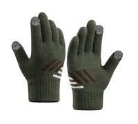 Guanti Invernali Uomo Maglia Morbida Con Dita Intere E Touchscreen | Facile da abbinare al cappotto, Dita separate e coperte, Mani calde nei giorni freddi, per le mattine più fredde