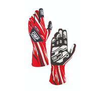Guanti Karting OMP Racing KS-4 Art [KB0-2757-A01] rosso nero - taglia 6