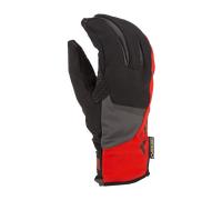 Klim Inversion GTX S21, guanti Gore-Tex L male Nero/Grigio/Rosso