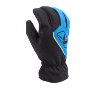 Klim Guanti Klimate Snow Corti Nero/Blu elettrico/Limonata M