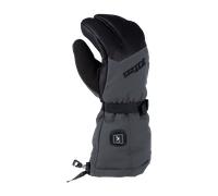 Klim Tundra HTD Guanti da motoslitta riscaldati, nero-grigio, taglia L