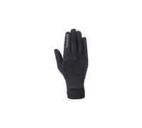 Lafuma - Silk - Sottoguanti sottili e leggeri da uomo - Effetto seta - Sci e Sport Outdoors, Nero (Black)
