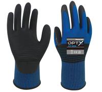 Guanti Lavoro Lattice Opty Resistenza Abrasione Blu Nero
