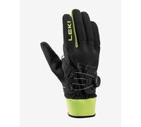 Leki - Guanti da sci nordico - Guanti Prc Boa Shark Black-Neon Yellow per Uomo - Taglia 10 - Nero Nero 10