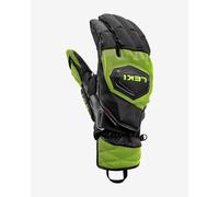 Guanti Leki WCR Venom GS 3D nero grigiastro verde neon - 10
