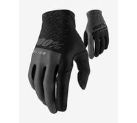 Guanti lunghi 100% Celium nero grigio scuro - S