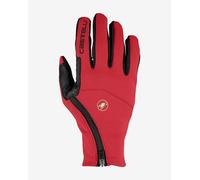 Guanti lunghi Castelli Mortirolo GORE-TEX INFINIUM™ rosso brillante nero - XS