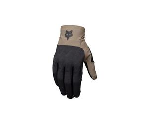 Guanti lunghi da mtb fox defend d3o beige da uomo