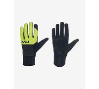 Guanti lunghi Northwave Fast Gel nero giallo fluo - M