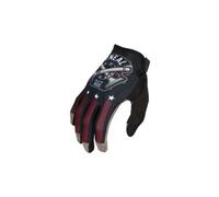 Guanti lunghi o neal mayhem piston v 23 nero bianco rosso