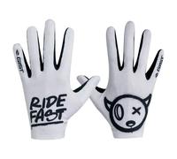 Gist Faster Gloves Bianco M White / Black
