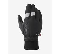 Guanti lunghi Shimano Windstopper Primaloft nero opaco grigio - M